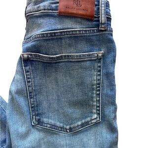 Lauren Ralph Lauren Straight Leg Jeans Medium Wash Denim Size 8